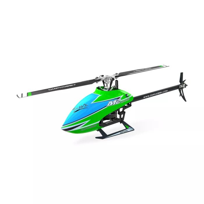 OMPHOBBY M2 Explore Electric Helicopter (Crystal Green)