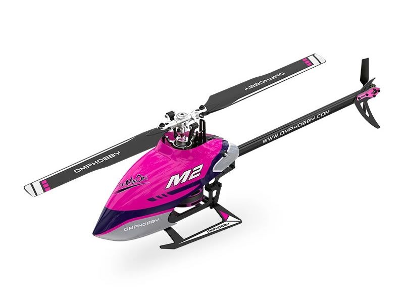 OMPHOBBY M2 V2 Electric Helicopter (Purple)